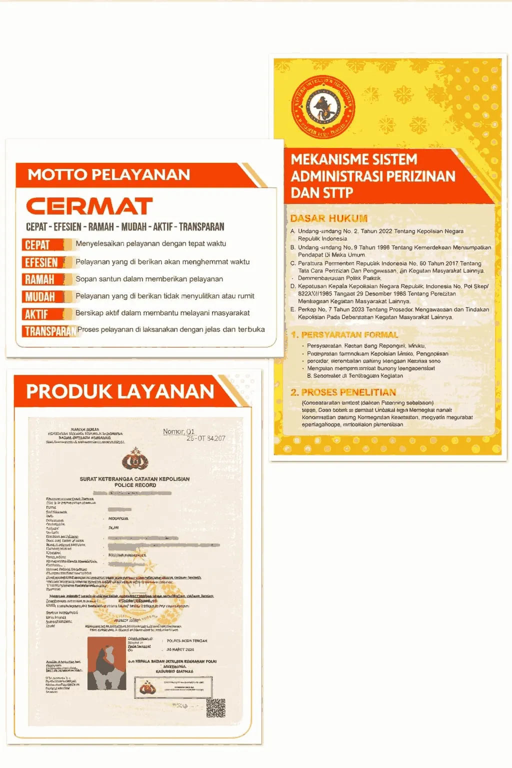 MEKANISME SISTEM  ADMINISTRASI PERIZINAN DAN STTP